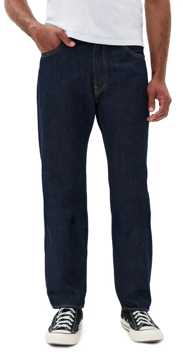 Levi's 555 Relaxed Straight Jeans Welcome To The Game | Image 1 Levi's 555 Relaxed Straight Jeans Welcome To The Game | Image 1