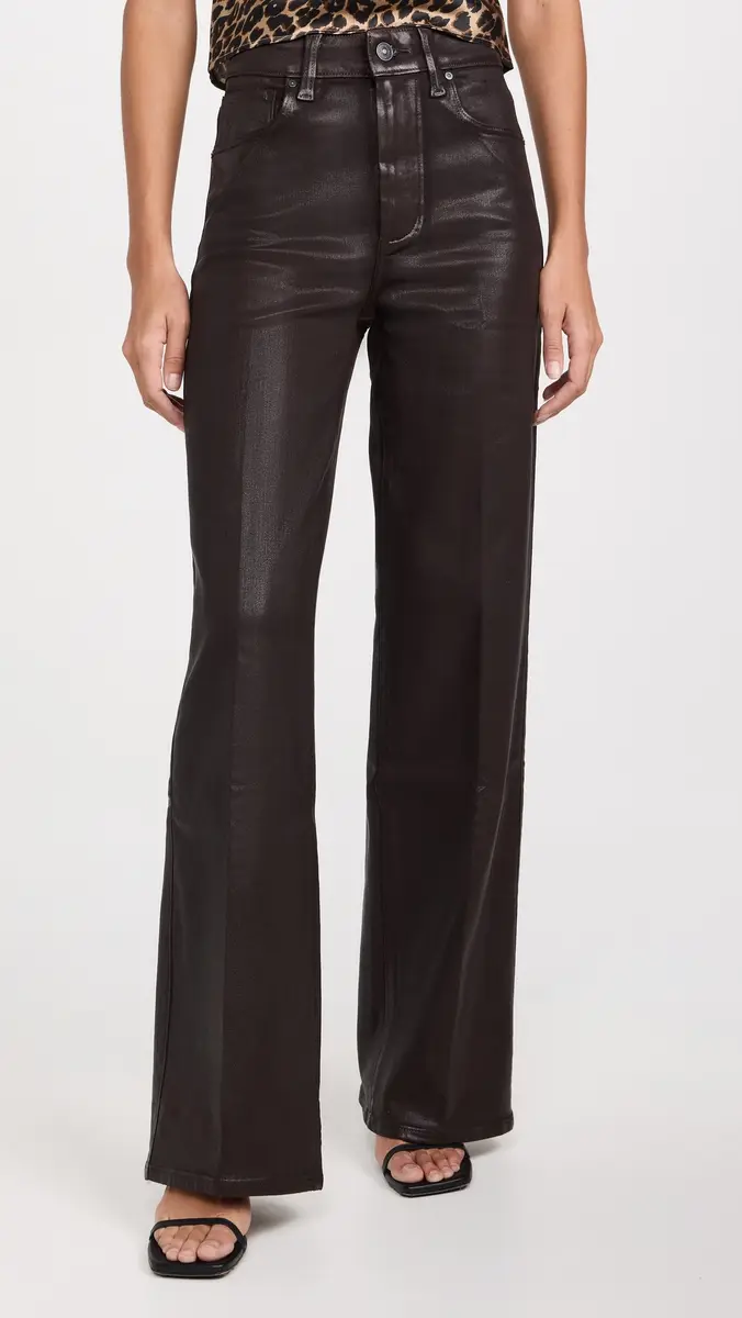 PAIGE Sasha 32 Chicory Coffee Luxe Coating Jeans | Thumbnail 2 PAIGE Sasha 32 Chicory Coffee Luxe Coating Jeans | Thumbnail 2