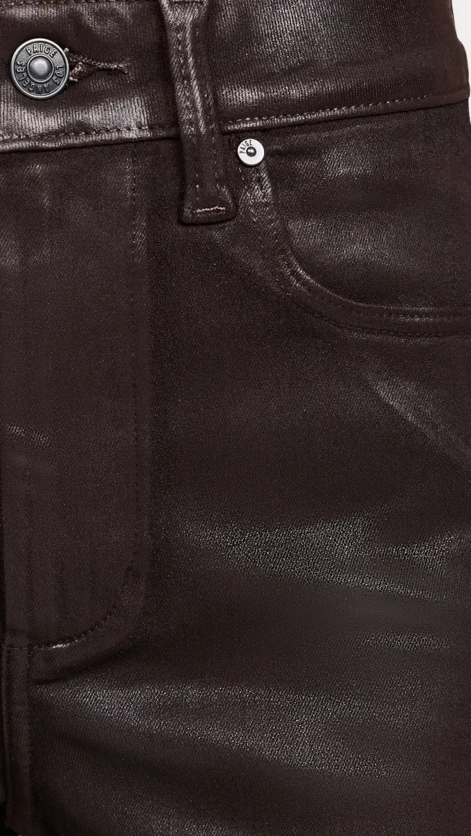 PAIGE Sasha 32 Chicory Coffee Luxe Coating Jeans | Thumbnail 6 PAIGE Sasha 32 Chicory Coffee Luxe Coating Jeans | Thumbnail 6