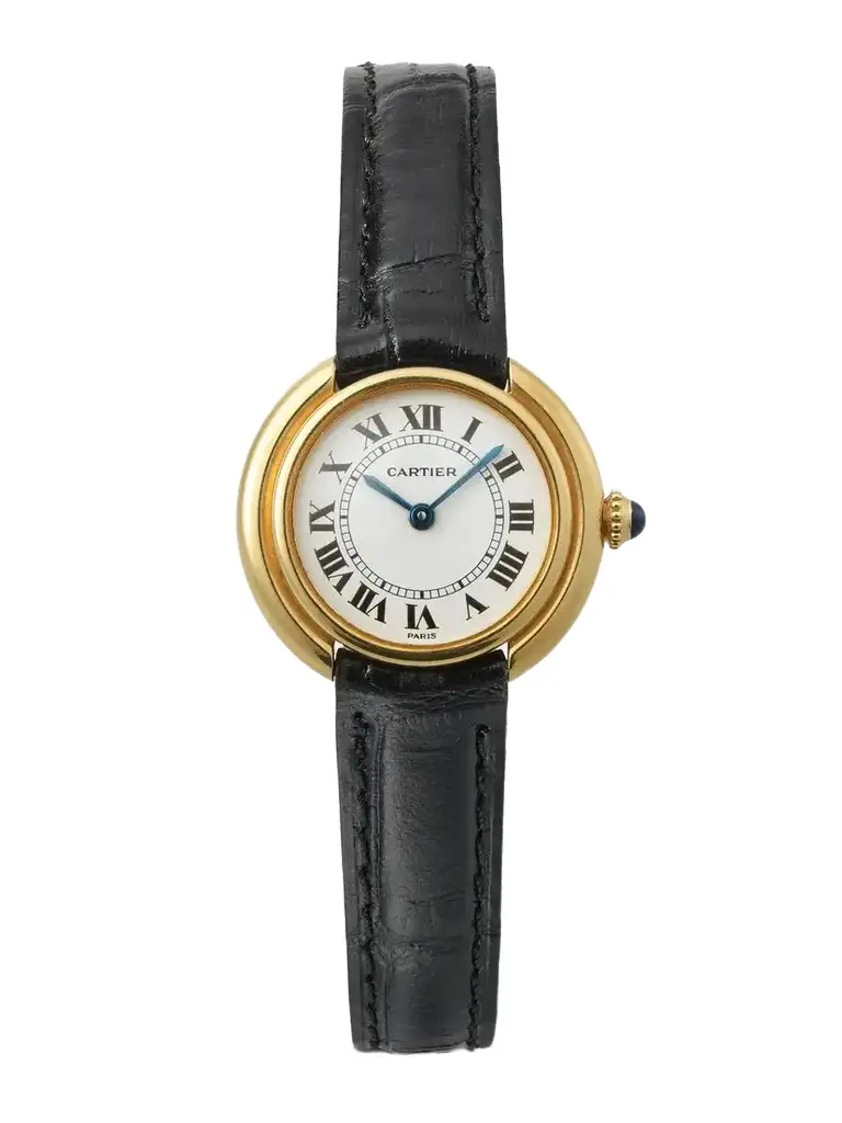 + Cartier Vintage 1980s Vendôme Hand-wound 18-karat Yellow Gold Watch, Ref. 67080 (6.5'' Wrist) + Cartier Vintage 1980s Vendôme Hand-wound 18-karat Yellow Gold Watch, Ref. 67080 (6.5'' Wrist)