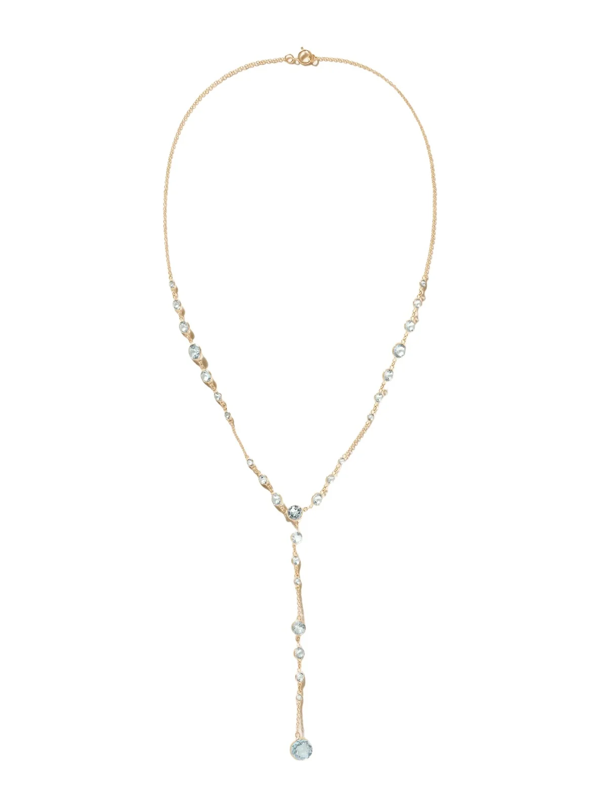 18-karat Gold Topaz Necklace 18-karat Gold Topaz Necklace