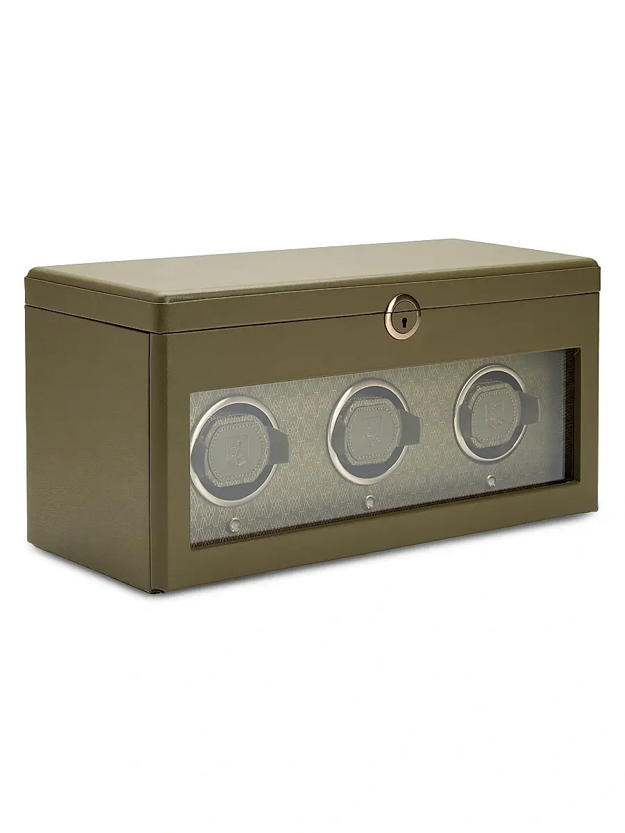 Wolf Earth Triple Watch Winder | Thumbnail 2 Wolf Earth Triple Watch Winder | Thumbnail 2