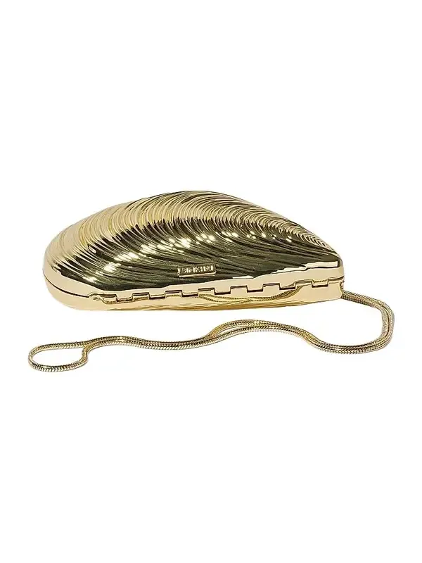 Women's Mini Bridget Oyster Shell Clutch Women's Mini Bridget Oyster Shell Clutch