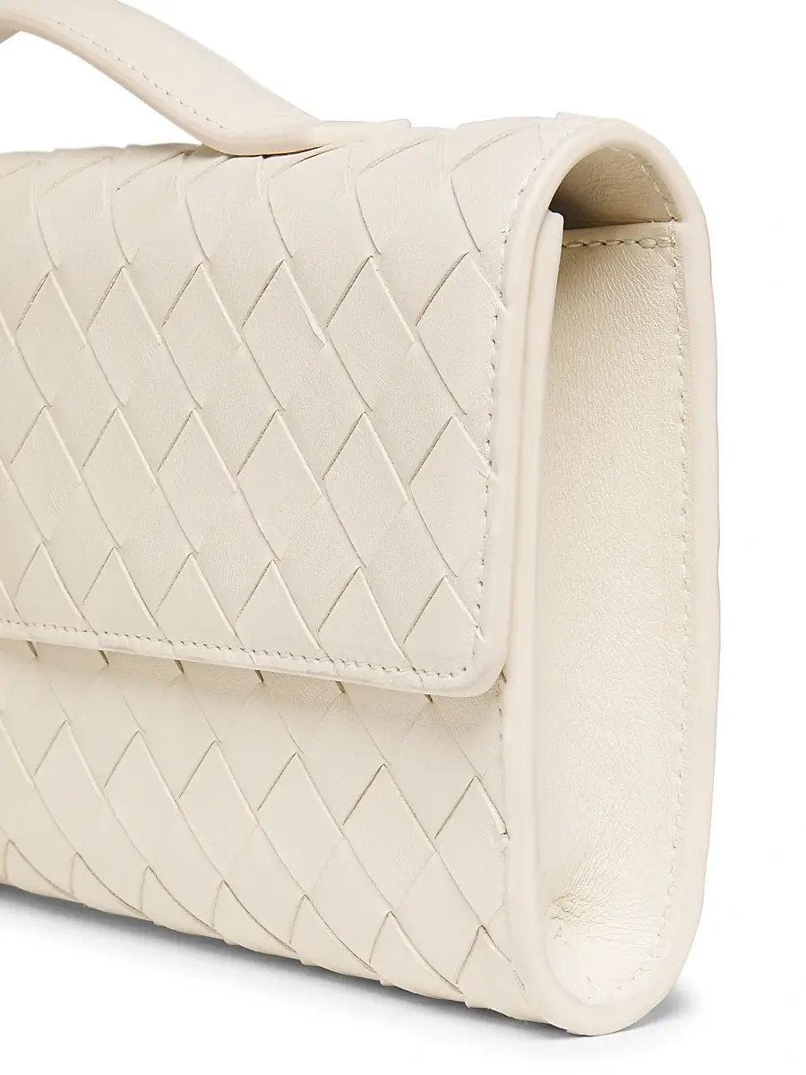 Bottega Veneta Women's Andiamo Intrecciato Leather Top-Handle Clutch | Thumbnail 5 Bottega Veneta Women's Andiamo Intrecciato Leather Top-Handle Clutch | Thumbnail 5