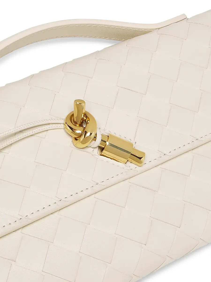 Bottega Veneta Women's Andiamo Intrecciato Leather Top-Handle Clutch | Thumbnail 6 Bottega Veneta Women's Andiamo Intrecciato Leather Top-Handle Clutch | Thumbnail 6