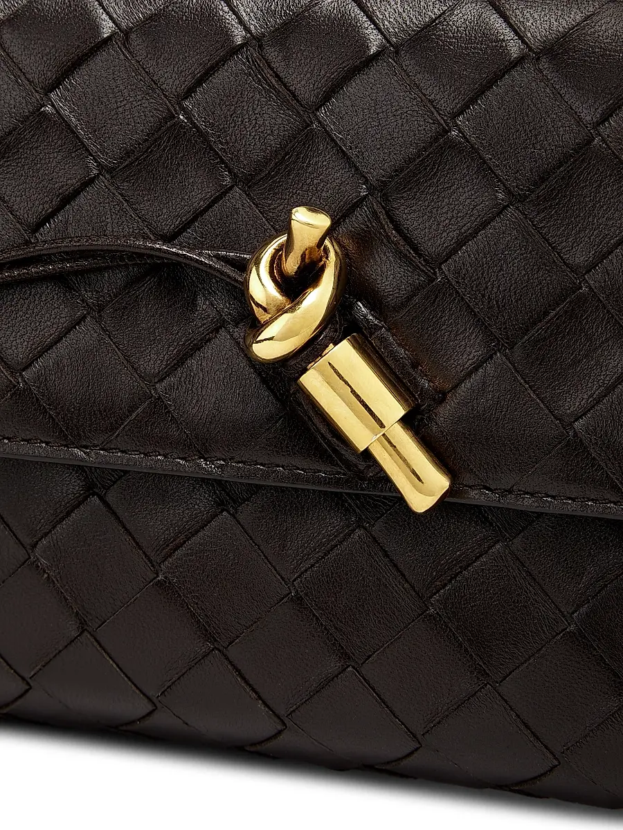 Bottega Veneta Women's Andiamo Intrecciato Leather Top-Handle Clutch | Thumbnail 5 Bottega Veneta Women's Andiamo Intrecciato Leather Top-Handle Clutch | Thumbnail 5