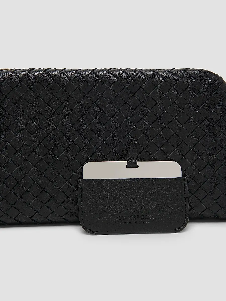 Bottega Veneta Women's Serata Tassel Intrecciato Leather Frame Clutch | Thumbnail 5 Bottega Veneta Women's Serata Tassel Intrecciato Leather Frame Clutch | Thumbnail 5