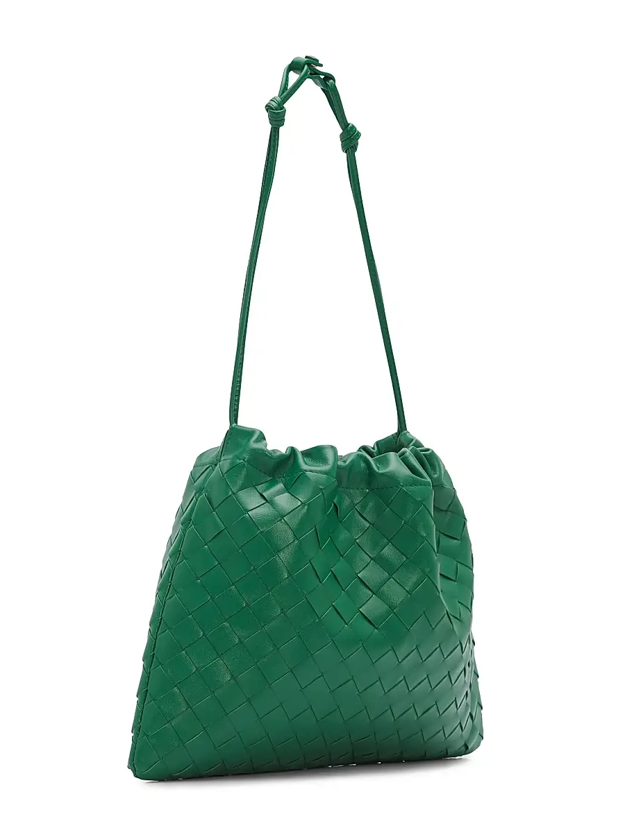 Bottega Veneta Women's Intrecciato Leather Pouch | Thumbnail 3 Bottega Veneta Women's Intrecciato Leather Pouch | Thumbnail 3