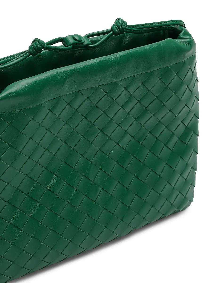 Bottega Veneta Women's Intrecciato Leather Pouch | Thumbnail 5 Bottega Veneta Women's Intrecciato Leather Pouch | Thumbnail 5
