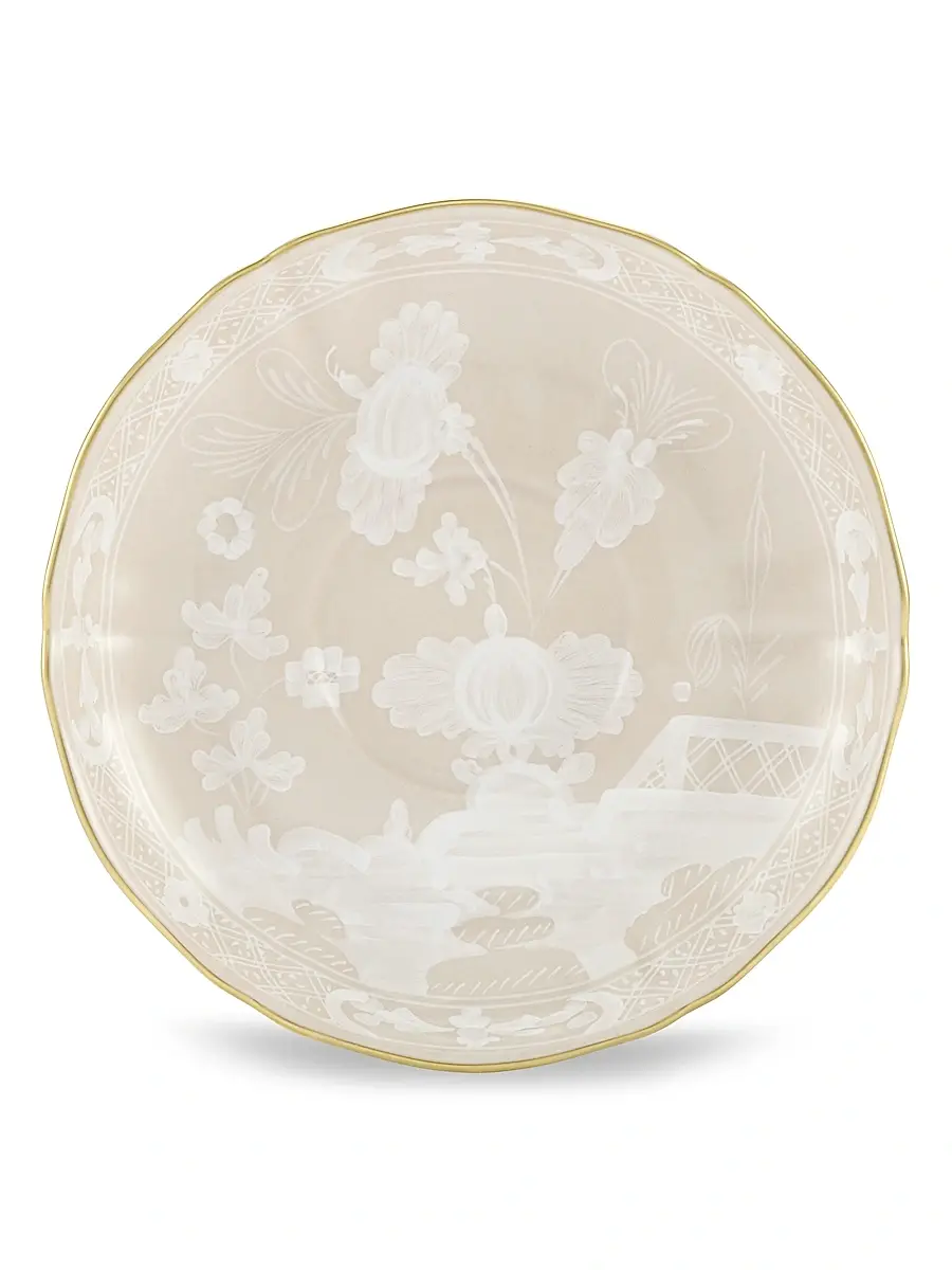 GINORI 1735 Oriente Italiano Gold-Rimmed Tea Saucer