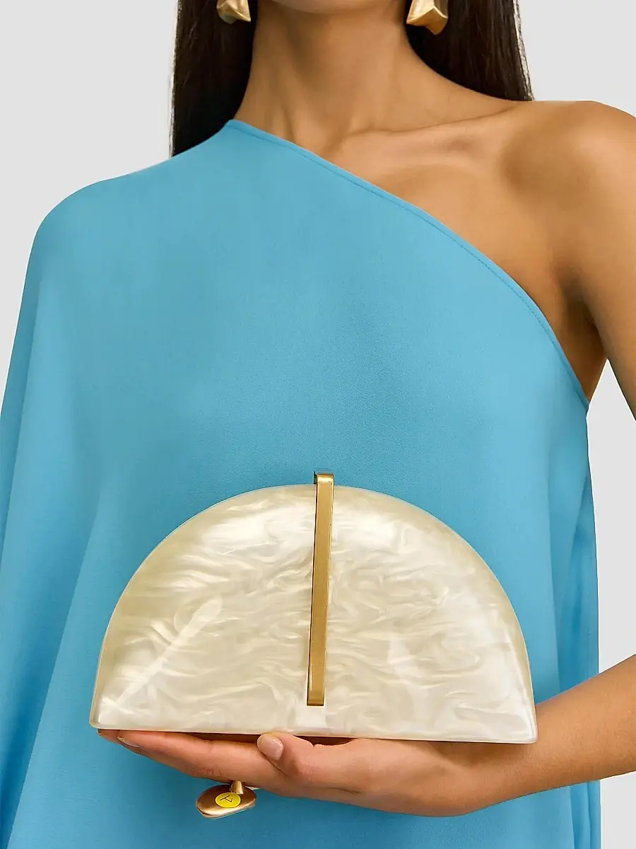 Cult Gaia Women's Laguna Half-Moon Clutch | Thumbnail 2 Cult Gaia Women's Laguna Half-Moon Clutch | Thumbnail 2
