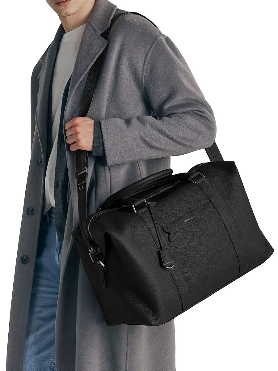 MAISON de SABRÉ Unisex Leather Duffle Bag | Thumbnail 2 MAISON de SABRÉ Unisex Leather Duffle Bag | Thumbnail 2