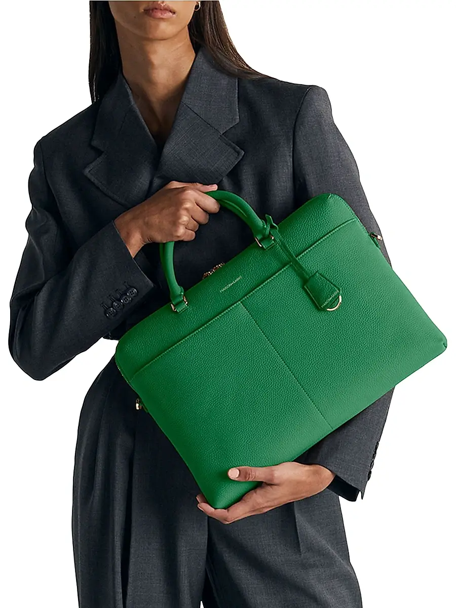 MAISON de SABRÉ Men's Leather Laptop Bag | Thumbnail 2 MAISON de SABRÉ Men's Leather Laptop Bag | Thumbnail 2