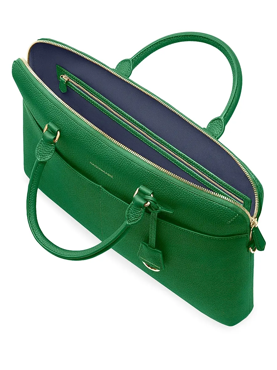 MAISON de SABRÉ Men's Leather Laptop Bag | Thumbnail 4 MAISON de SABRÉ Men's Leather Laptop Bag | Thumbnail 4