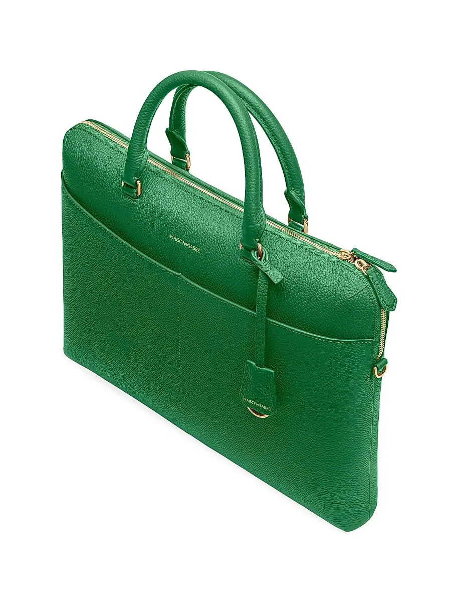 MAISON de SABRÉ Men's Leather Laptop Bag | Thumbnail 5 MAISON de SABRÉ Men's Leather Laptop Bag | Thumbnail 5