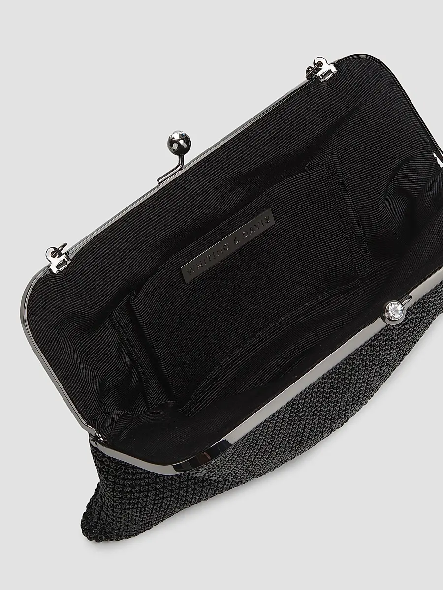 WHITING & DAVIS Women's Dimple Mesh Clutch | Thumbnail 3 WHITING & DAVIS Women's Dimple Mesh Clutch | Thumbnail 3