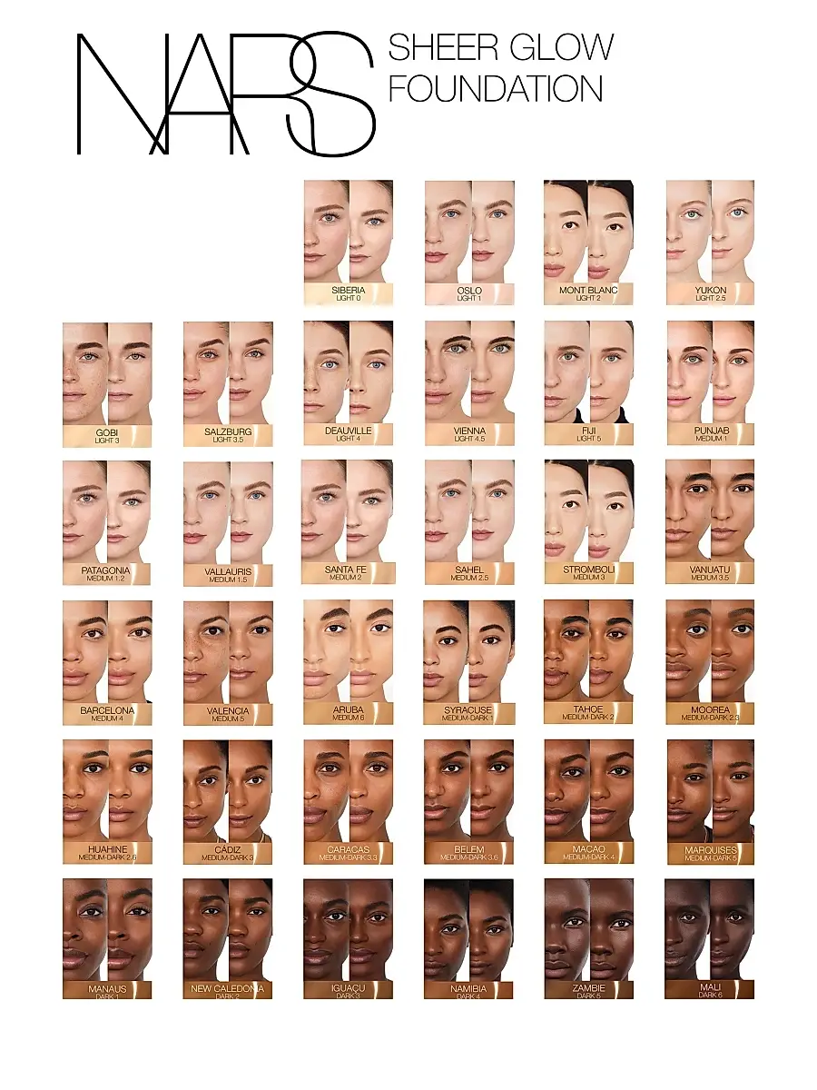 NARS Women's Sheer Glow Foundation | Thumbnail 5 NARS Women's Sheer Glow Foundation | Thumbnail 5