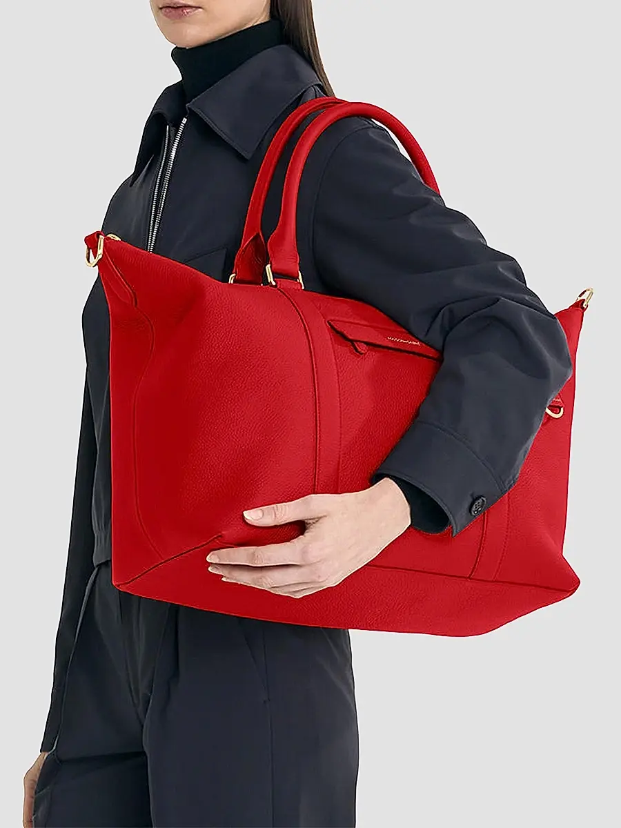 MAISON de SABRÉ Men's Large Leather Weekender Bag | Thumbnail 2