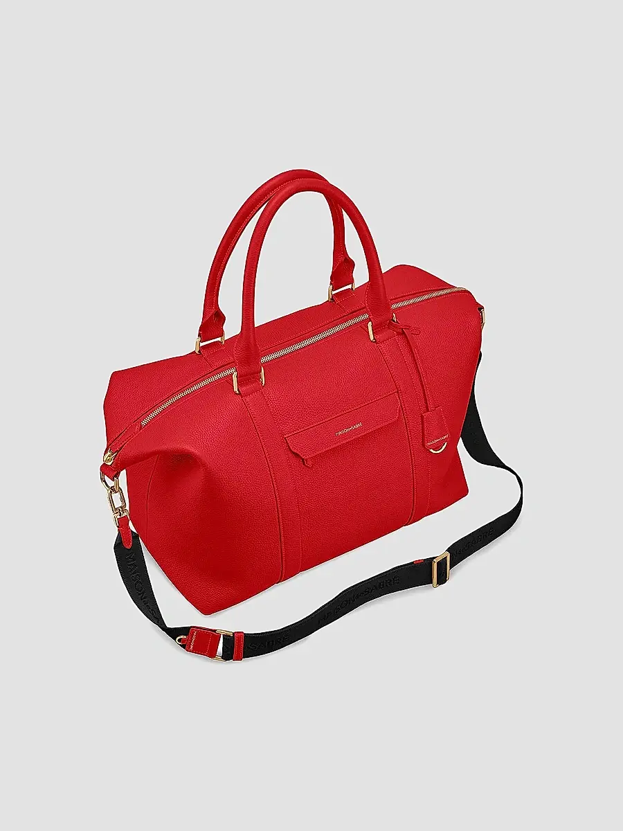 MAISON de SABRÉ Men's Large Leather Weekender Bag | Thumbnail 4