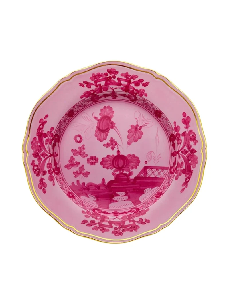 GINORI 1735 Oriente Italiano Gold-Rimmed Plate Collection