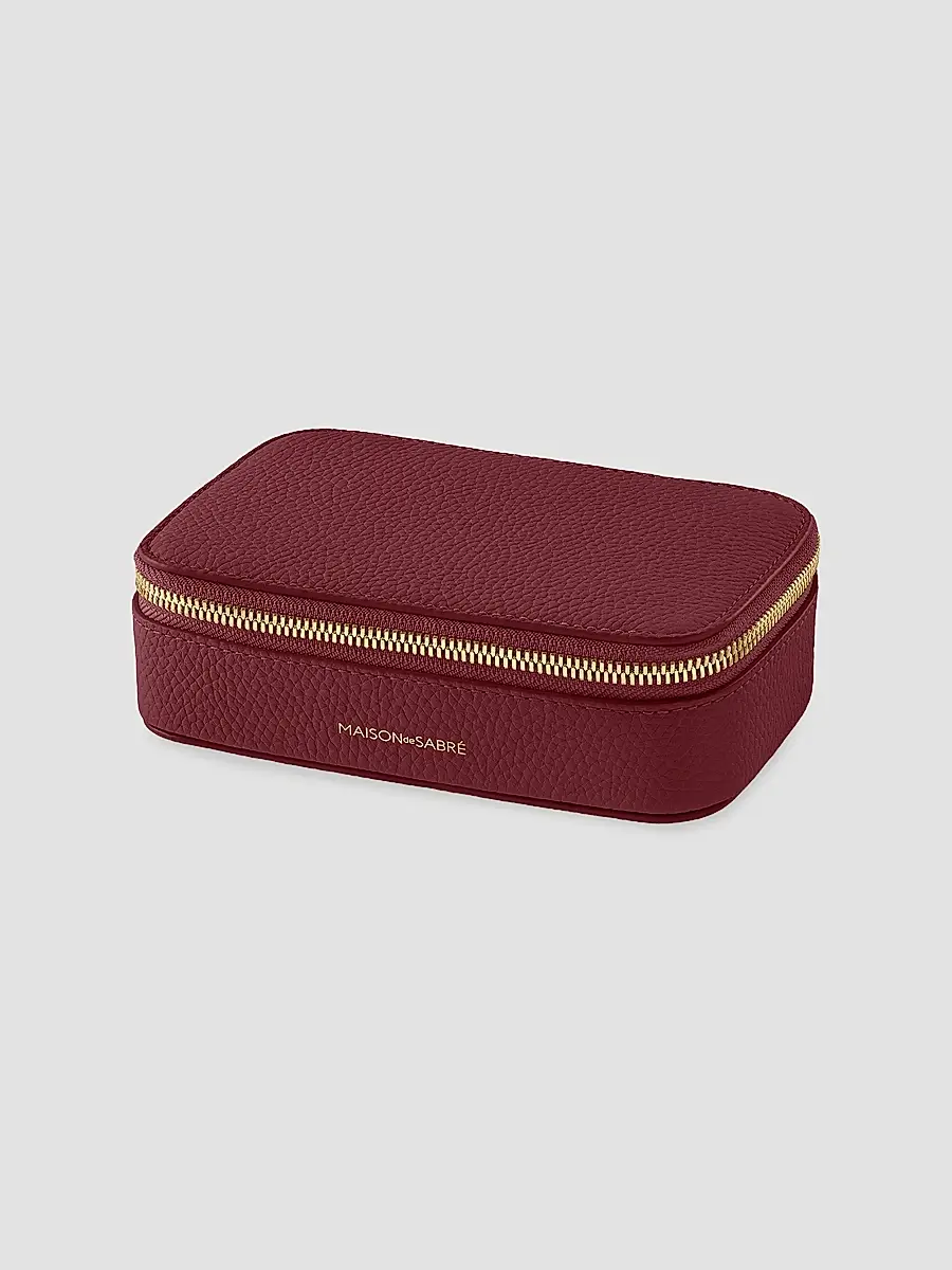 MAISON de SABRÉ Women's Leather Jewelry Case | Thumbnail 4 MAISON de SABRÉ Women's Leather Jewelry Case | Thumbnail 4