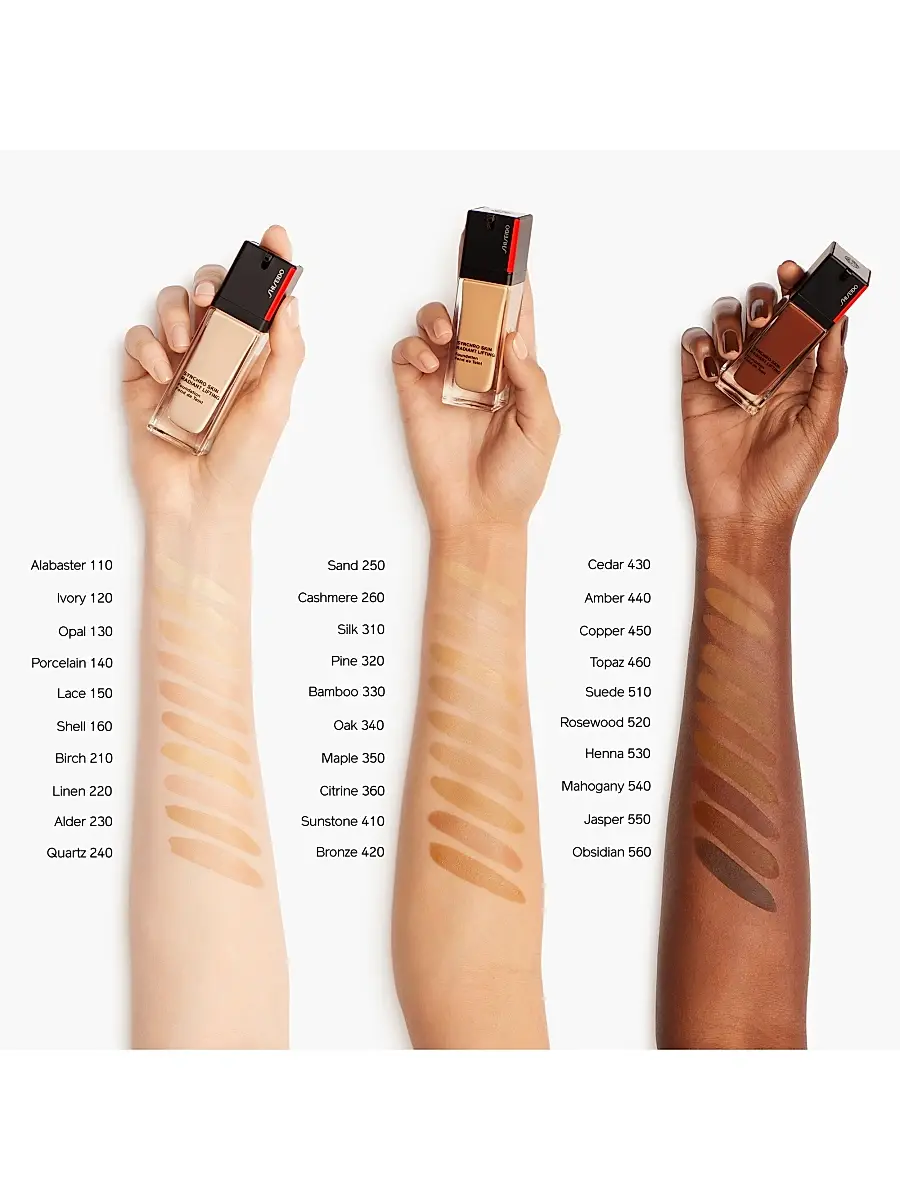 Shiseido Women's SYNCHRO SKIN RADIANT LIFTING Foundation SPF 30 | Thumbnail 4
