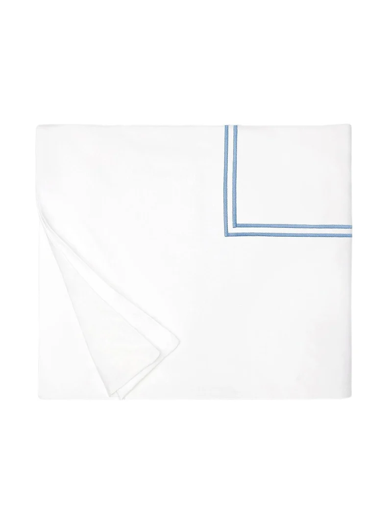 Sferra Grande Hotel Duvet Cover & Sham Collection - White Ocean