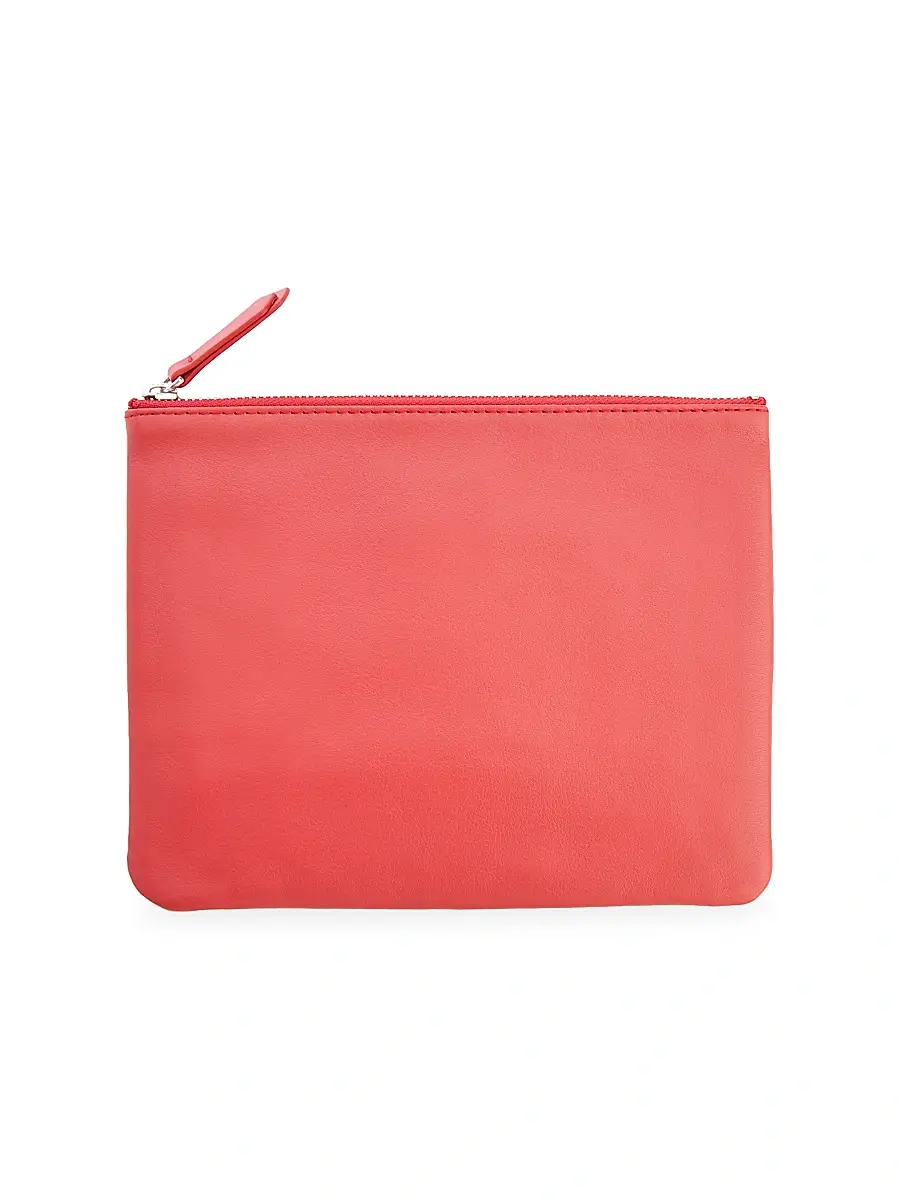 Royce New York Women's Leather Travel Pouch | Image 1 Royce New York Women's Leather Travel Pouch | Image 1