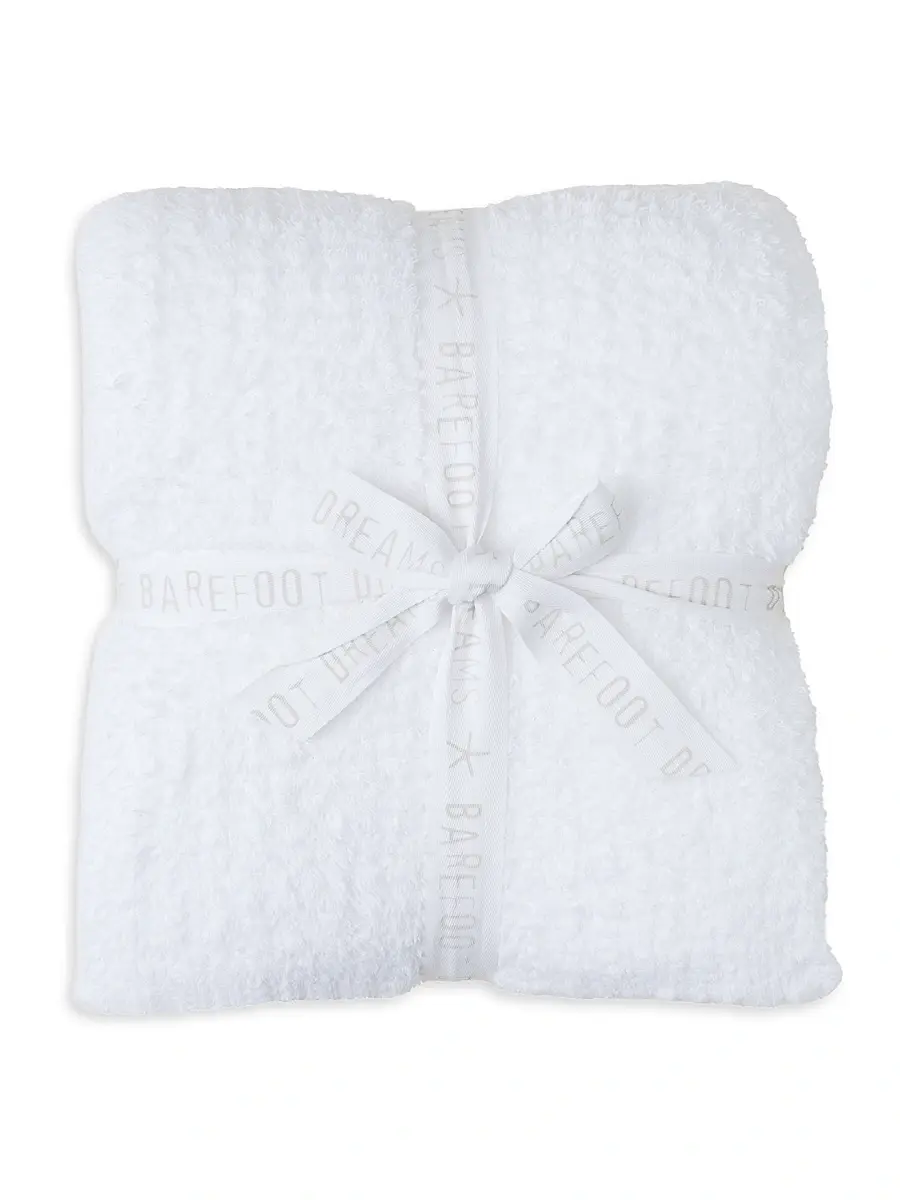 Barefoot Dreams Rib-Knit Throw