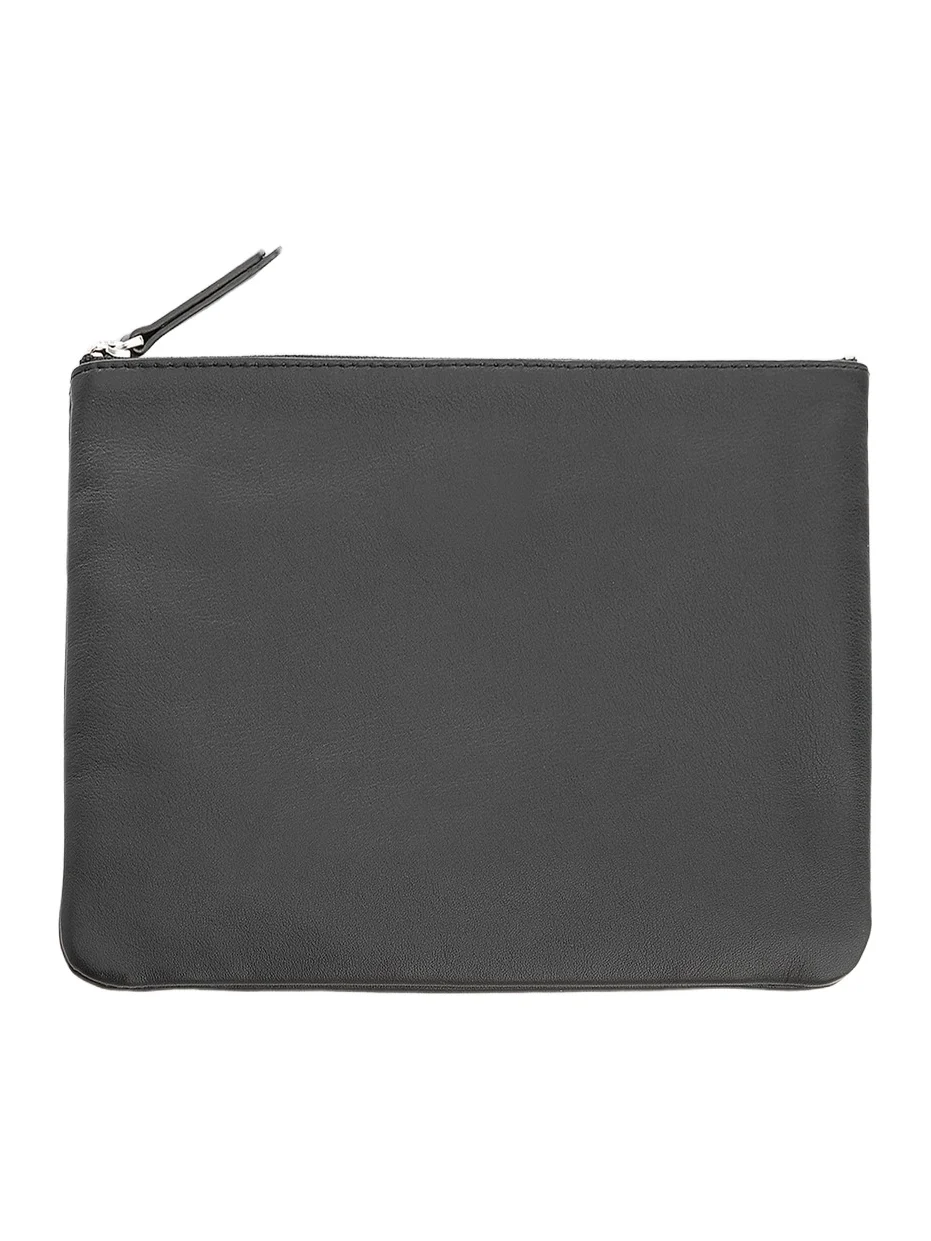 Royce New York Women's Leather Travel Pouch