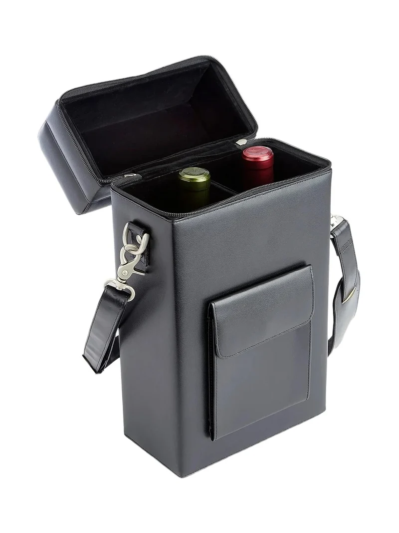 Leather Double Wine Carrying Case