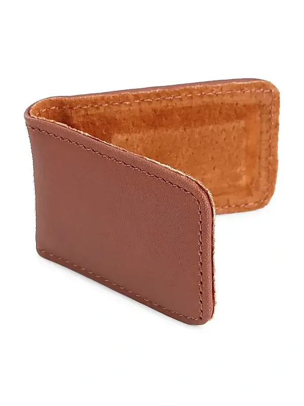 Royce New York Men's Leather Magnetic Money Clip