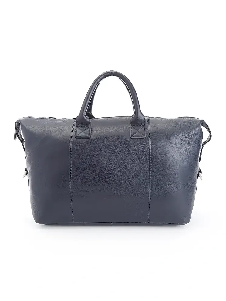 Royce New York Small Pebble Grain Duffel Bag