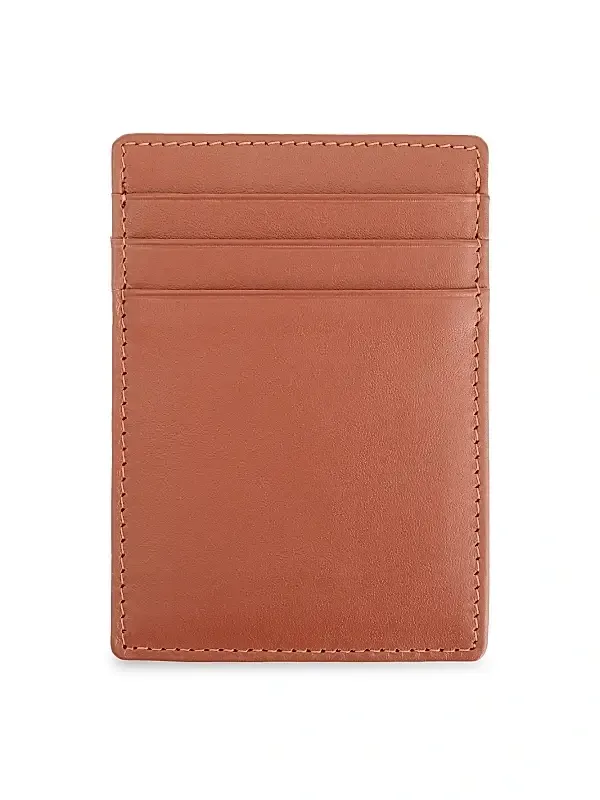Royce New York Men's Leather Magnetic Money Clip Wallet