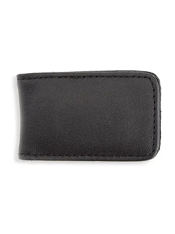 Royce New York Men's Leather Magnetic Money Clip