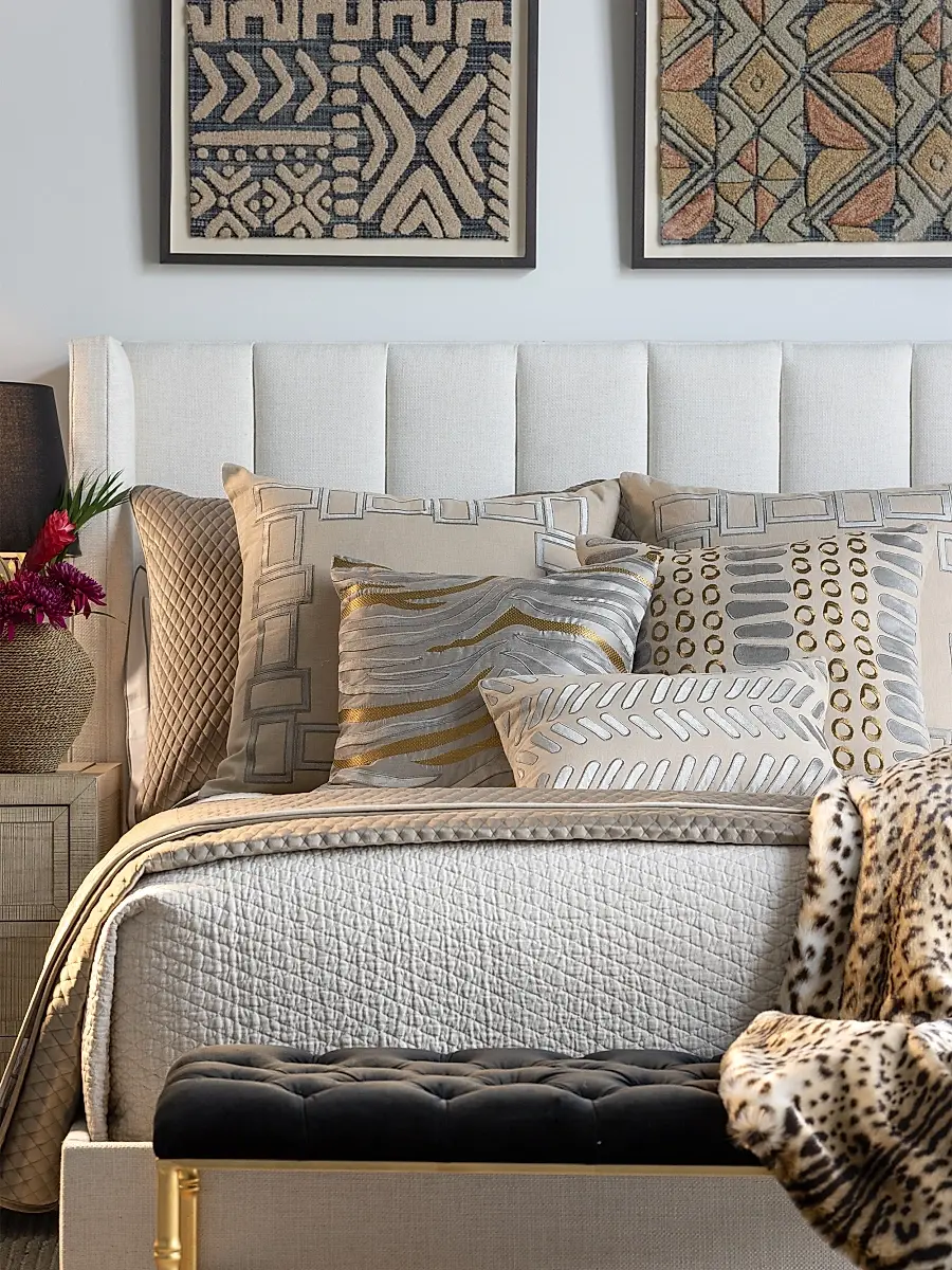 Lili Alessandra Peru Tiger Square Pillow | Thumbnail 2 Lili Alessandra Peru Tiger Square Pillow | Thumbnail 2