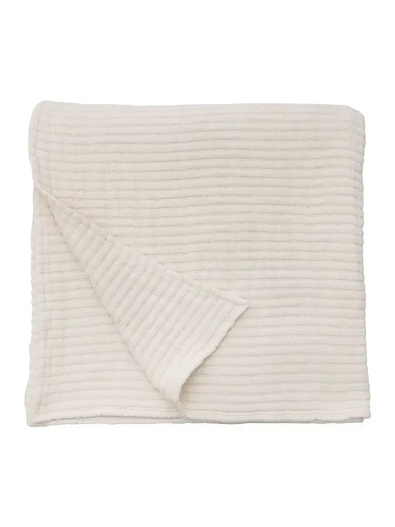 Pom Pom at Home Vancouver Coverlet & Shams Collection - Cream