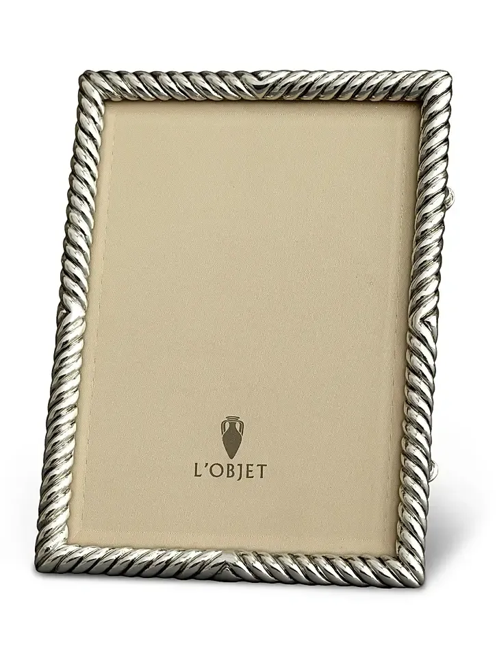 L'Objet Gold Deco Twist Frame