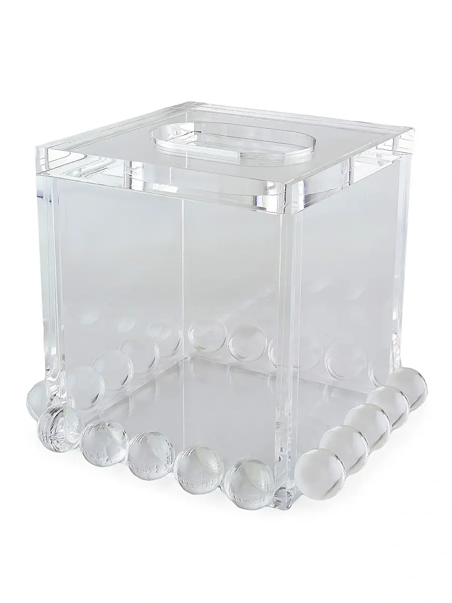 Tizo Lucite Bubble Tissue Box Cover | Image 1 Tizo Lucite Bubble Tissue Box Cover | Image 1
