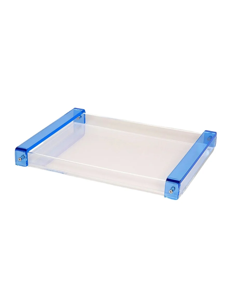 Tizo Lucite Inset-Handle Tray