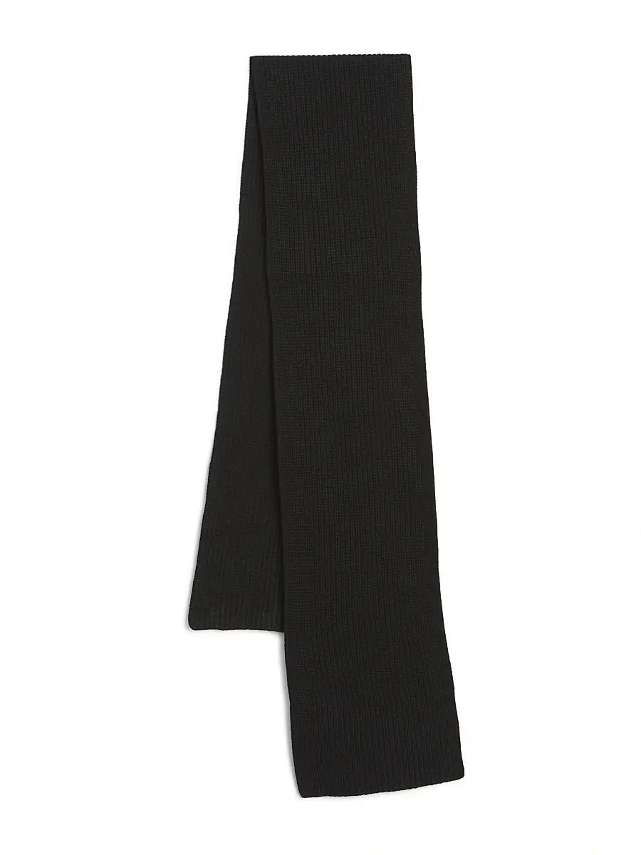 Vince Men's Cashmere Shaker-Stitch Scarf | Image 1 Vince Men's Cashmere Shaker-Stitch Scarf | Image 1