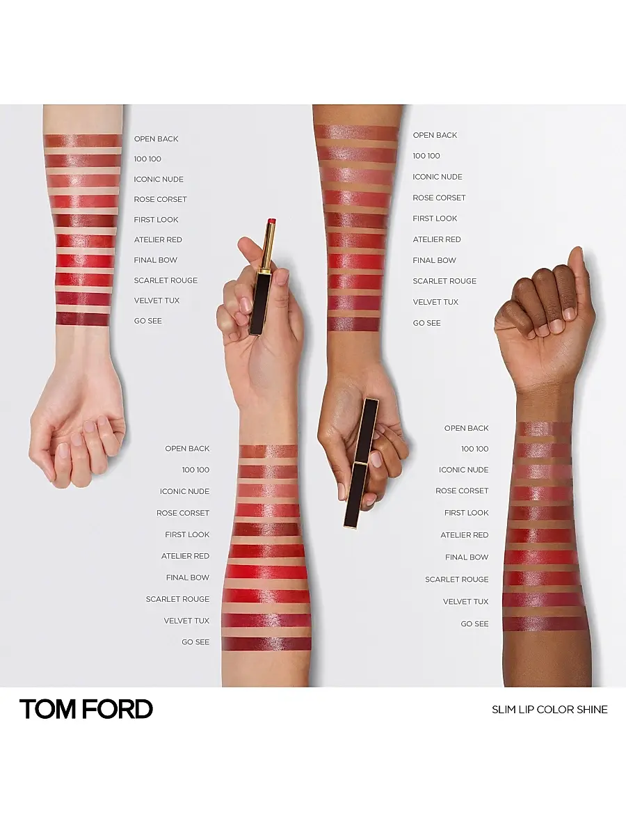 Tom Ford Women's Slim Lip Color Shine | Thumbnail 3 Tom Ford Women's Slim Lip Color Shine | Thumbnail 3