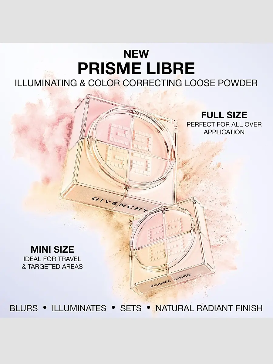 Givenchy Women's Mini Prisme Libre Ultra Blurring & Color-Correcting Loose Setting Powder | Thumbnail 8