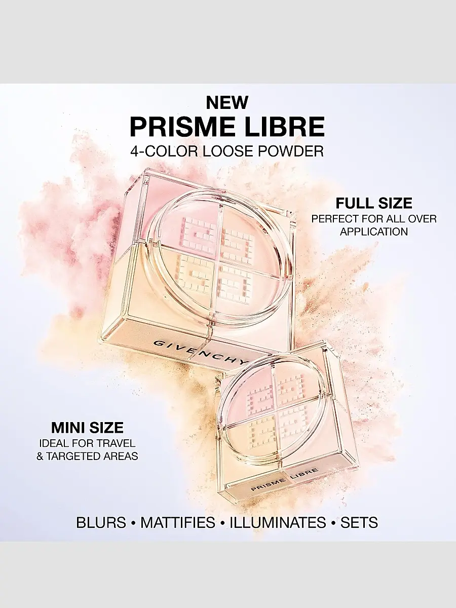 Givenchy Women's Mini Prisme Libre Ultra Blurring & Color-Correcting Loose Setting Powder | Thumbnail 9