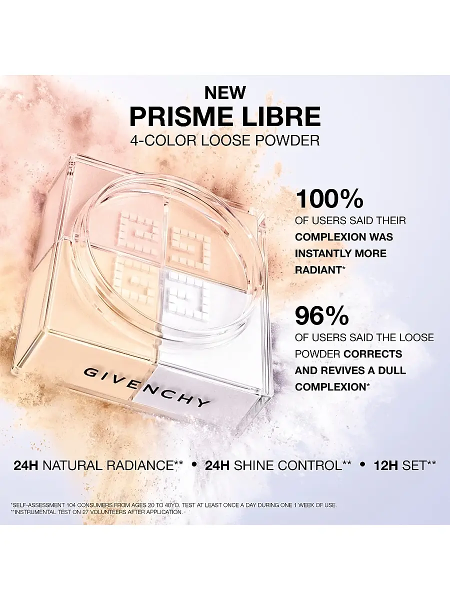 Givenchy Women's Prisme Libre Ultra Blurring & Color-Correcting Loose Setting Powder | Thumbnail 6