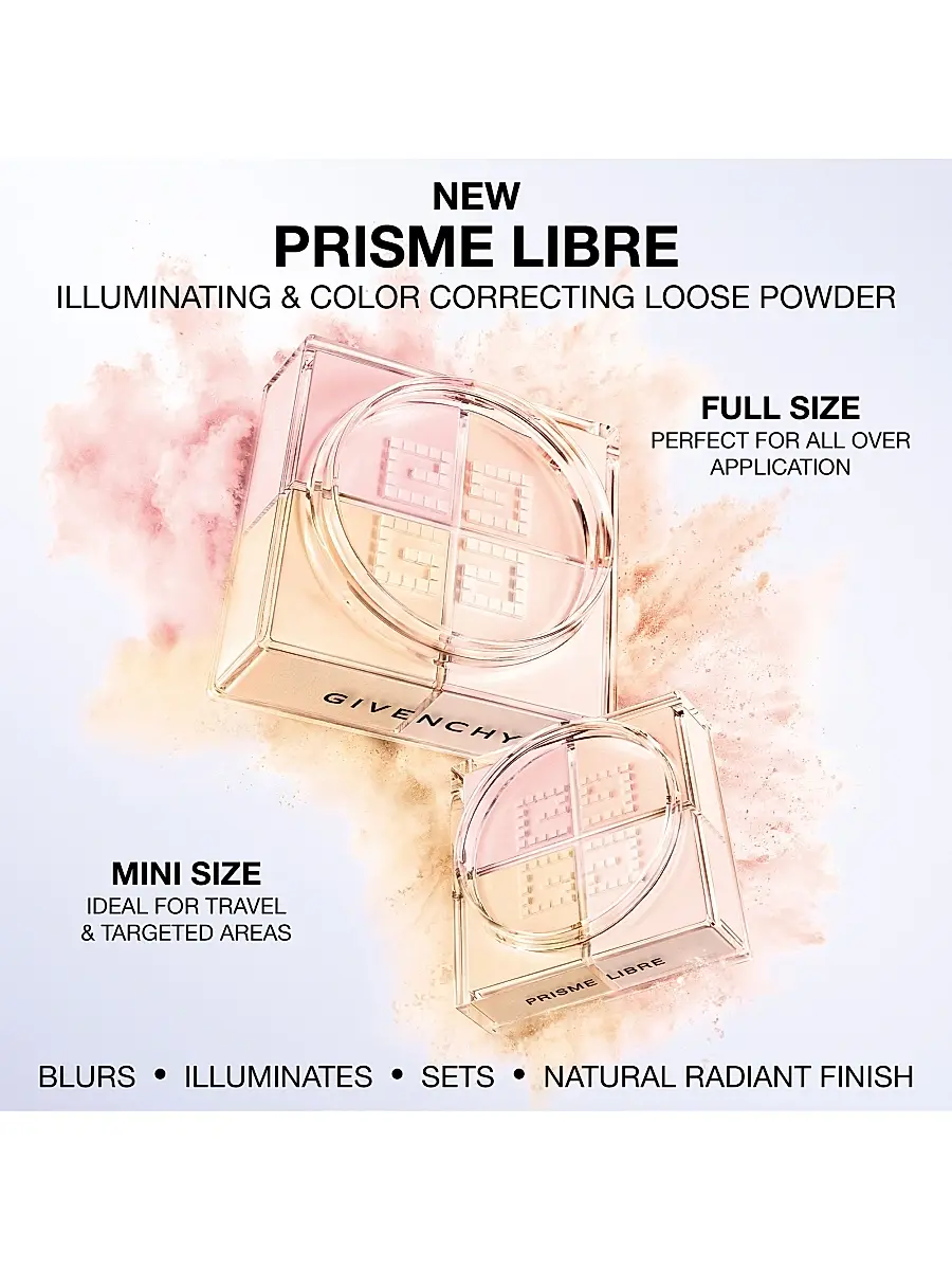 Givenchy Women's Prisme Libre Ultra Blurring & Color-Correcting Loose Setting Powder | Thumbnail 7