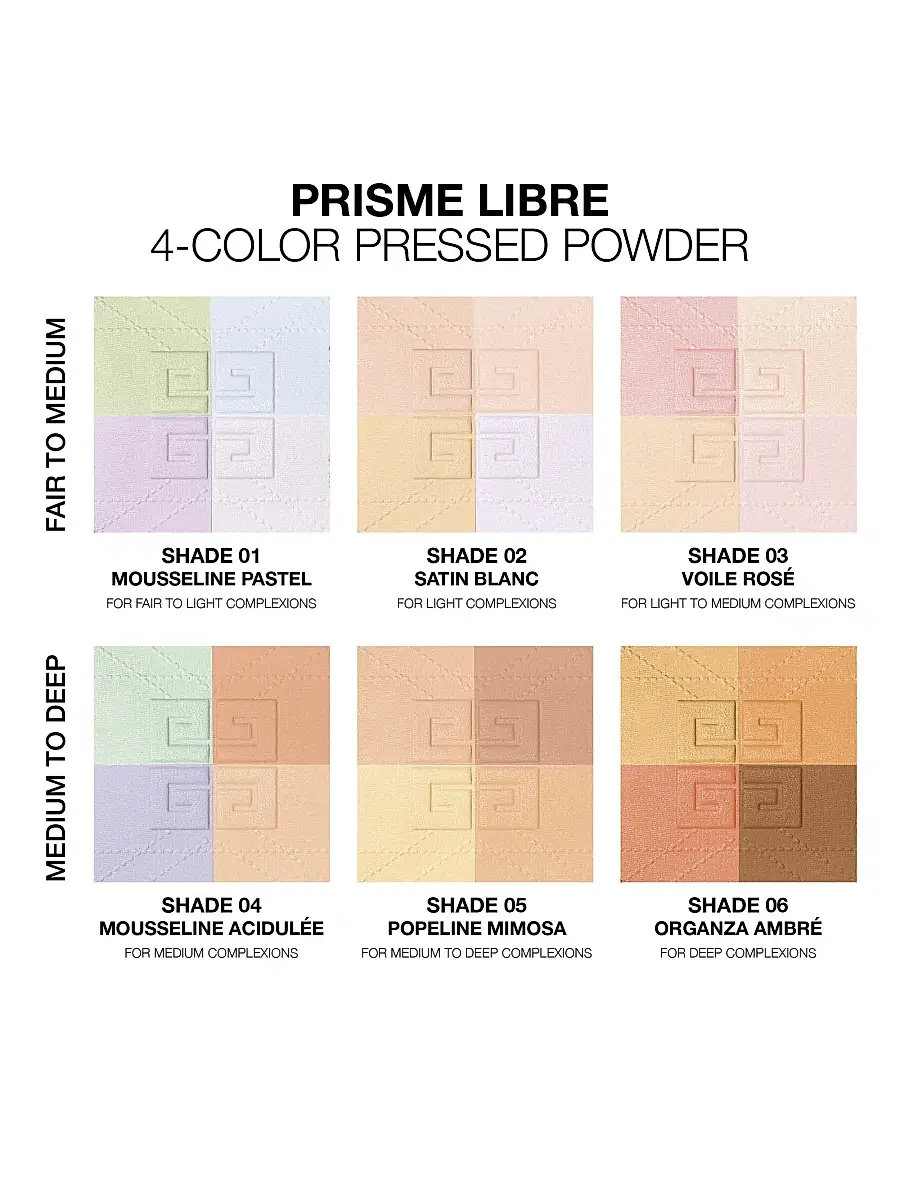 Givenchy Women's Prisme Libre 4-Color Pressed Powder | Thumbnail 9