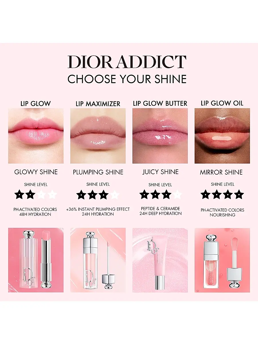 Dior Women's Addict Lip Glow Butter | Thumbnail 7 Dior Women's Addict Lip Glow Butter | Thumbnail 7