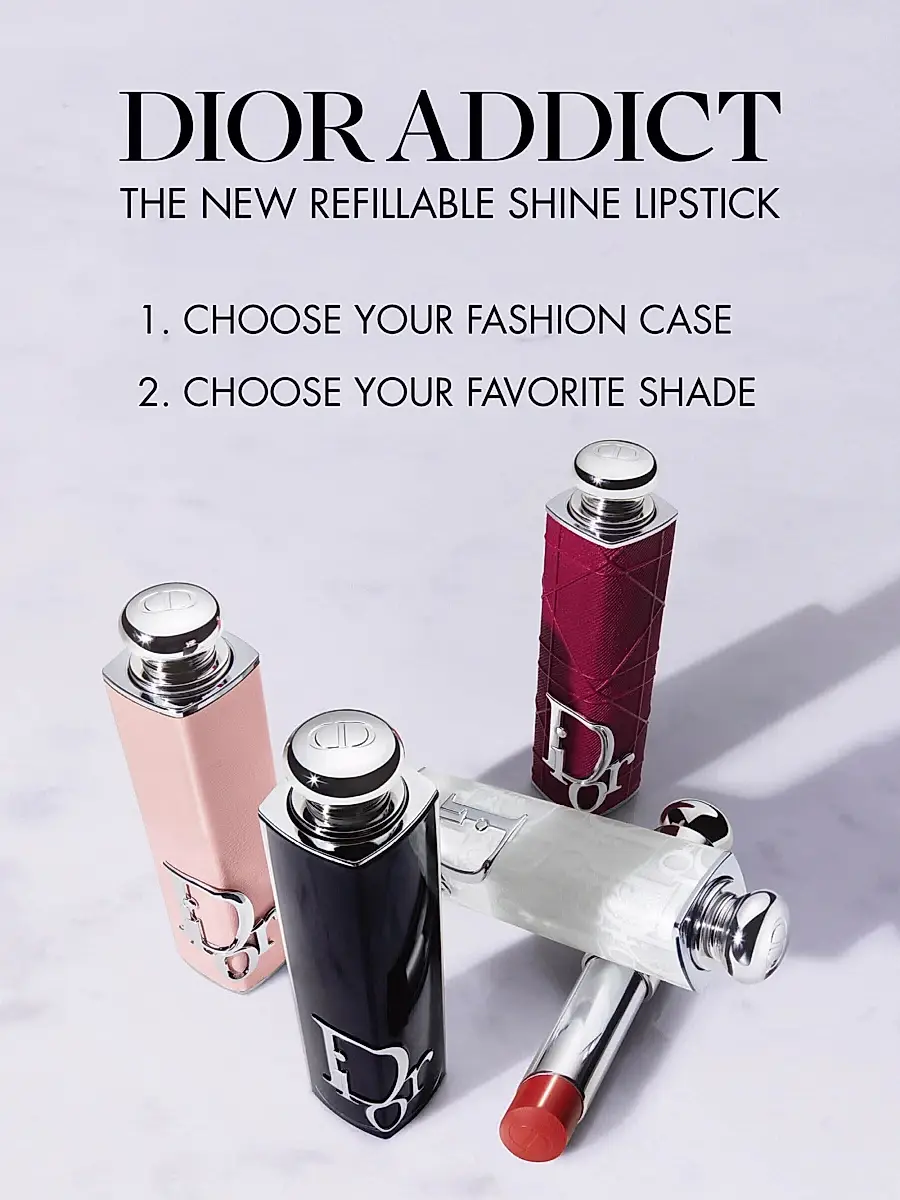 Dior Women's Addict Refillable Shine Lipstick | Thumbnail 8 Dior Women's Addict Refillable Shine Lipstick | Thumbnail 8