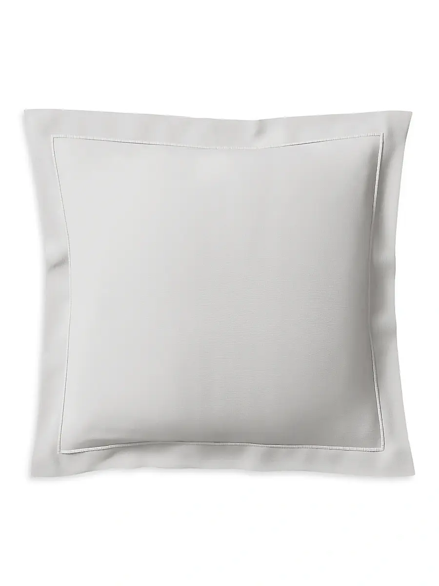 Anne de Solène Vexin Cotton Duvet Cover & Sham Collection - Opaline | Thumbnail 2 Anne de Solène Vexin Cotton Duvet Cover & Sham Collection - Opaline | Thumbnail 2